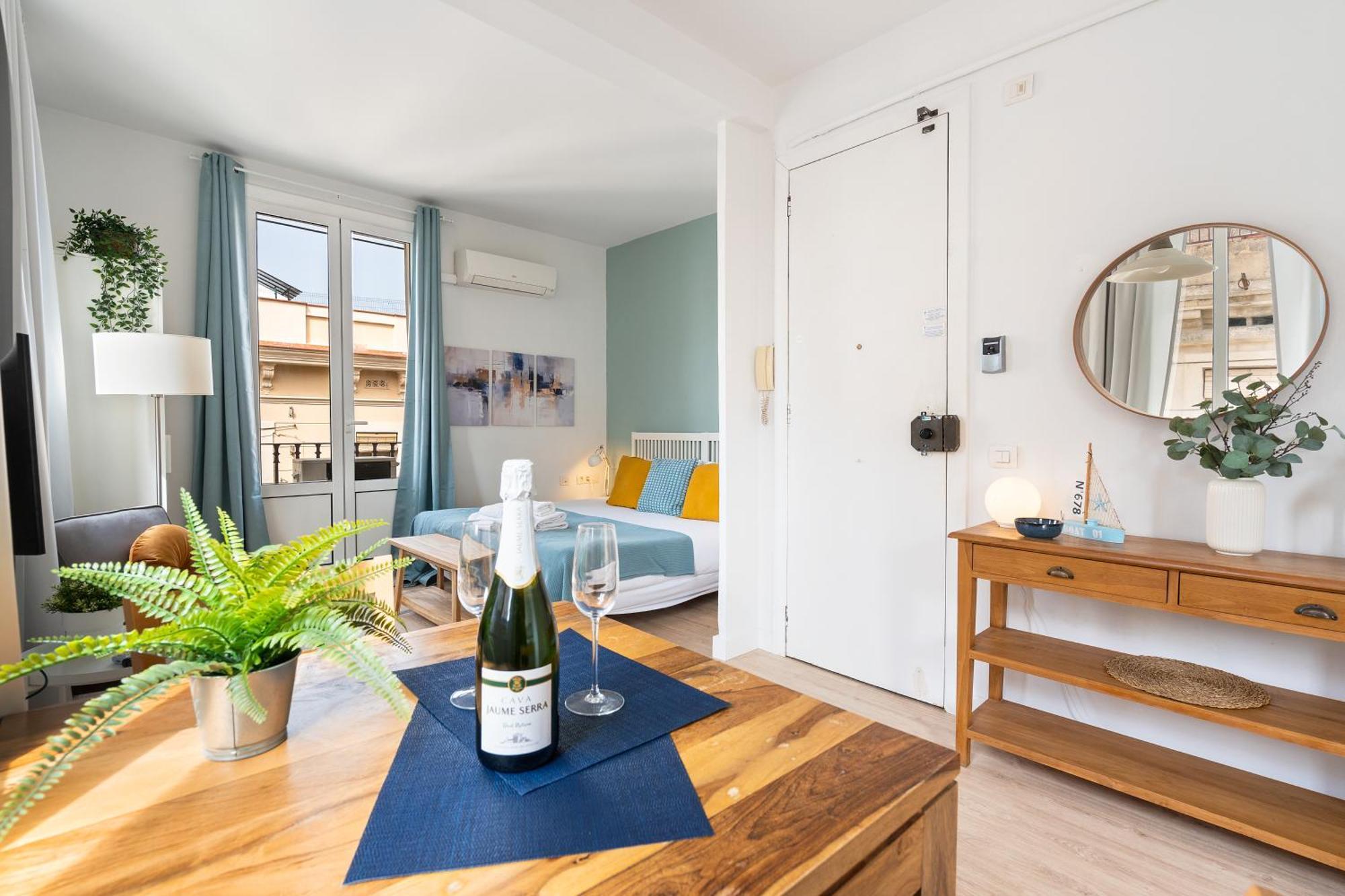 Lodging Apartments Barceloneta Beach Studio 42 Экстерьер фото